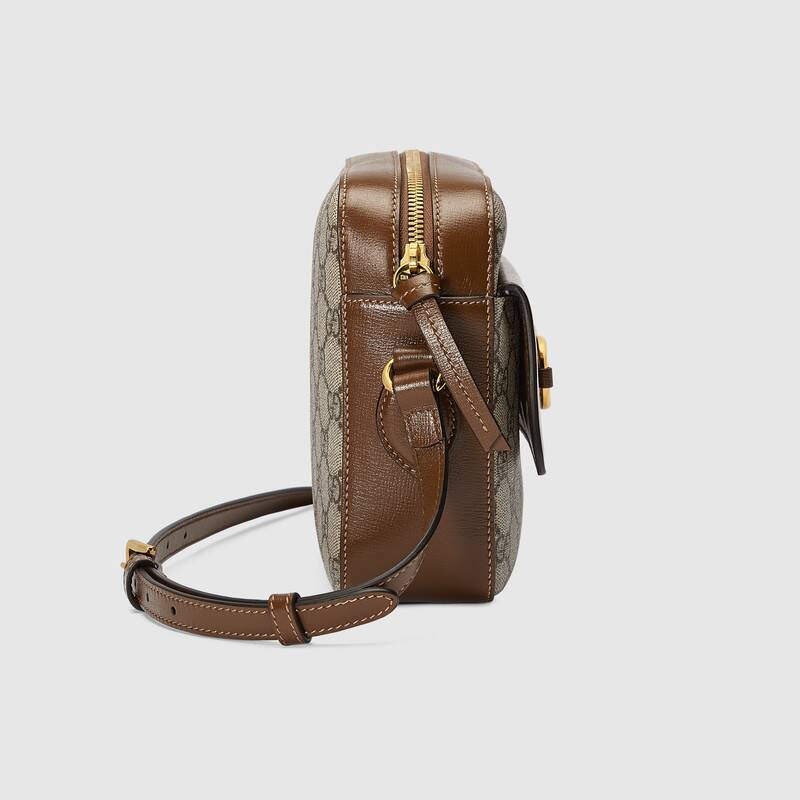 Gucci Horsebit 1955 Small Shoulder Bag 645454 Brown